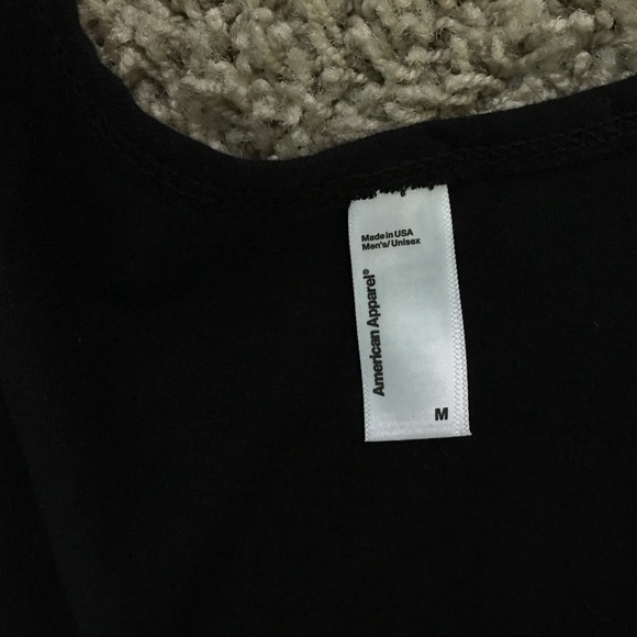 Women’s American Apparel Graphic Tank Top SZ M-C3 - Picture 5 of 6